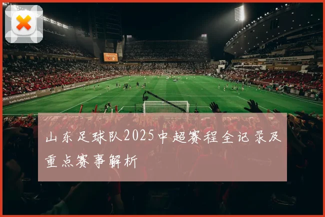 山东足球队2025中超赛程全记录及重点赛事解析